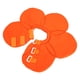 thumbnail image 3 of Pet Elizabeth Collar Flores de Vaca Ajustable Transpirable Plegable Impermeable Gato Cono Collar para Perros y Gatos Flor Naranja M, 3 of 12