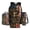 Vintage Moose American Flag, variant on ZUXONGSY Robin Cherry Blossom Print Backpack for Boys Girls School Bag with Lunch Bag Pencil Case and Water Bottle Holder Set Kids 4 in 1 Bookbag Back Packs Satchel Travel Daypack Rucksack