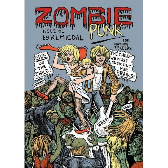 Zombie Punk: No.1-The Curtain Falls (Paperback)