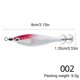 thumbnail image 4 of Anzuelo Calamar Luminoso Que Brilla en Cebo para Pesca Nocturna ( ) Rojo Y Blanco, 4 of 9