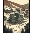 thumbnail image 4 of Maki 26x31 Black Modern Wood Framed Wall Art Titled - Winter_S Profits Iii, 4 of 6