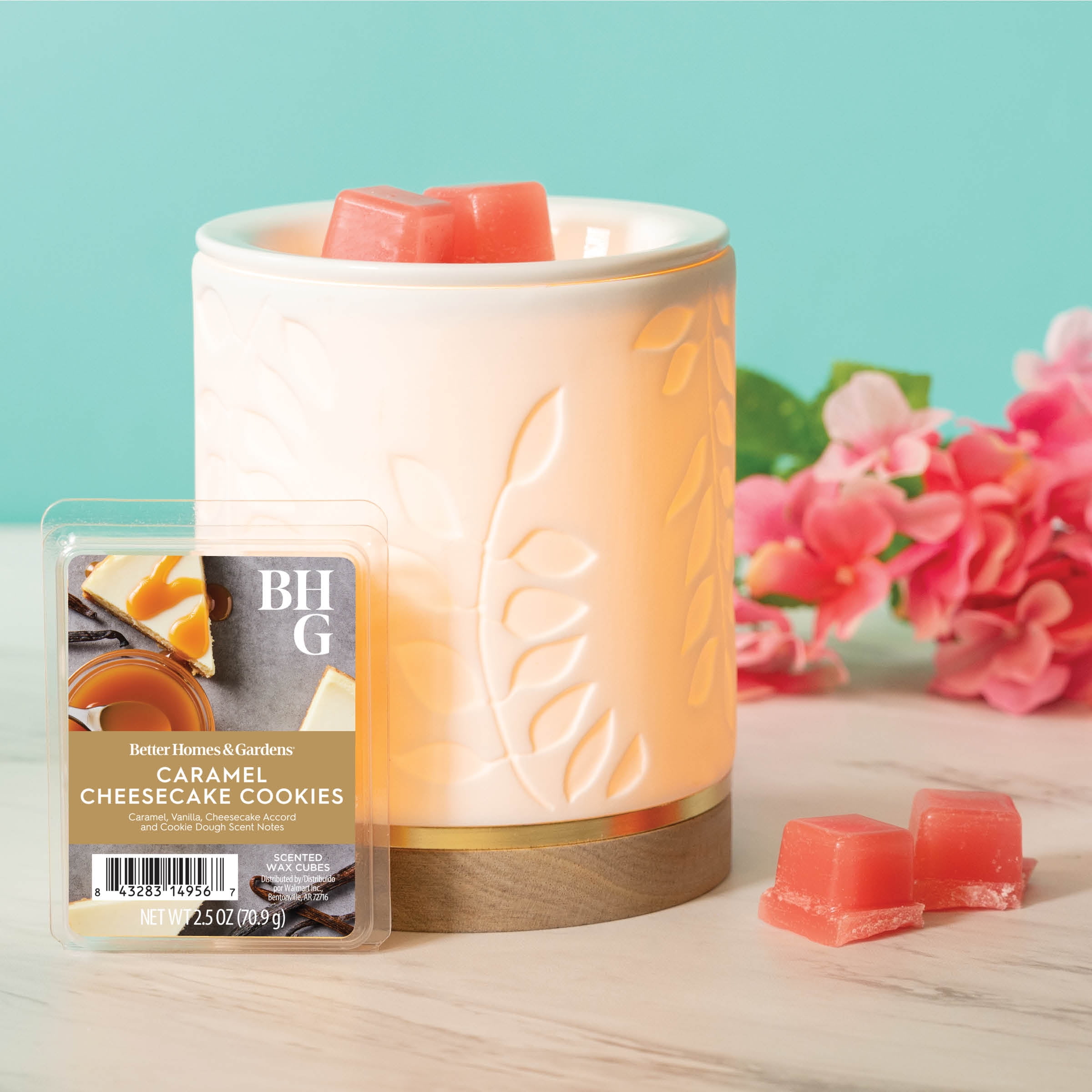 Caramel Cheesecake Cookie Scented Wax Melts, Better Homes & Gardens, 2.5 oz (1-Pack)