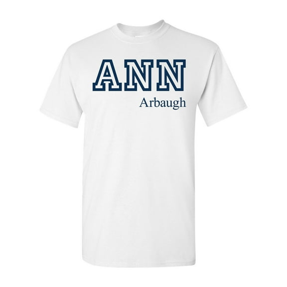 Ann Arbaugh Classic Football Michigan Adult T-Shirt Tee