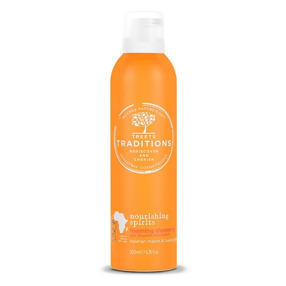 Nourishing Spirits Foaming Shower Gel By Treets Traditions