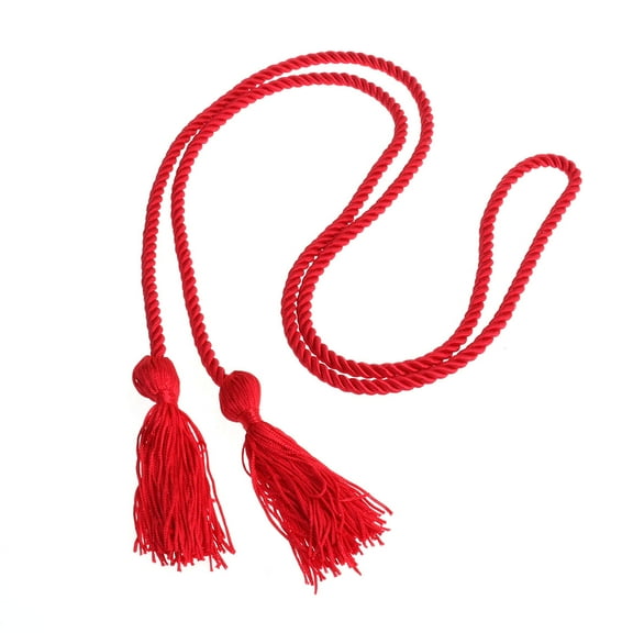 BESTOYARD Red Solid Color Graduation Honor Cord Made of Rayon Material
