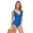 thumbnail image 3 of Dkny T-Back One-Piece Swimsuit Women's Swimsuit XS, 3 of 6