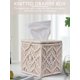 thumbnail image 4 of Caja Pañuelos para Servilletas Caja Pañuelos Decorativa Cubierta Caja Pañuelos Cubo Cuerda Algodón Cuadrada, 4 of 9