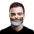 thumbnail image 4 of Nueva cubierta de boca reutilizable con mascaril facial divertida con estampado 3D para hombres, mujeres y adultos Sunnimix cubierta divertida, 4 of 7