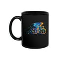 thumbnail image 2 of Colorful Biker Silhouettes. Mug Unisex's -Image by Shutterstock, 2 of 4