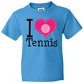 thumbnail image 3 of Inktastic Tennis Player I Love Tennis Youth T-Shirt, 3 of 5