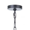 thumbnail image 3 of 54326-FB Craftmade Lighting Larrson - 6 Light Chandelier-Flat Black Finish    -Traditional Installation, 3 of 11