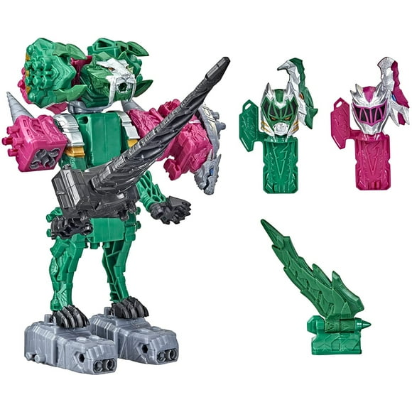 Peine Power Rangers PRG DNF Rosa y Verde ZORDS