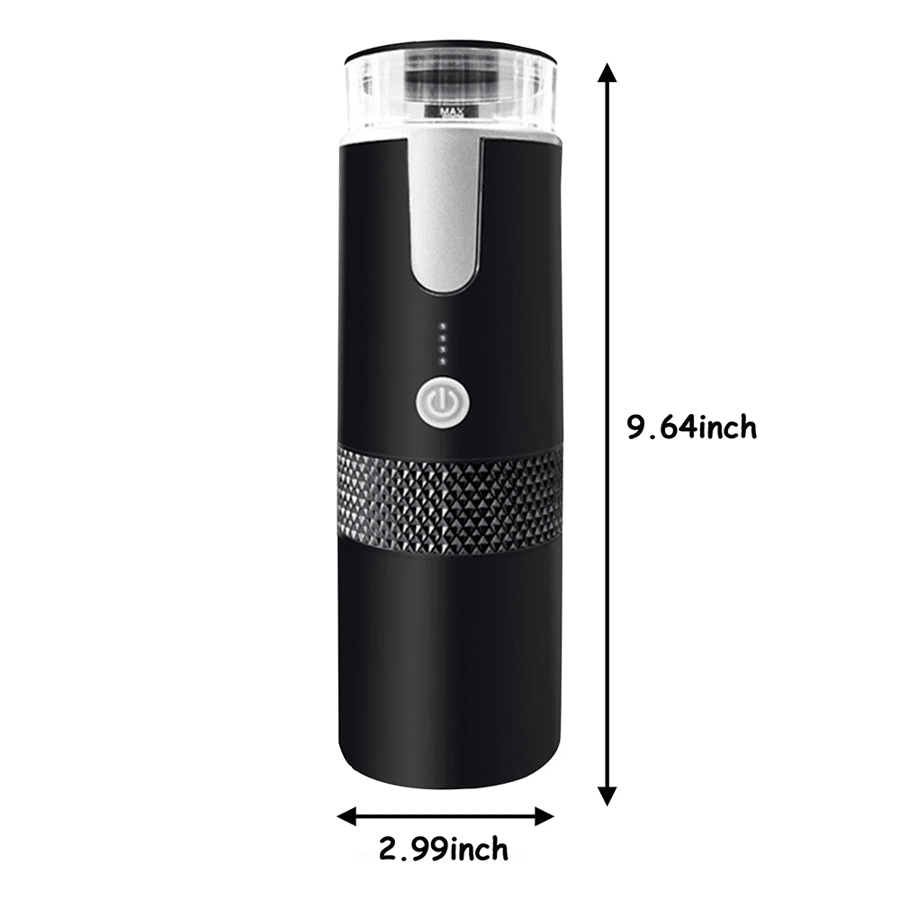 Salange Fully Automatic Portable Wireless Mini Espresso Coffee Machine Rechargeable for Outdoor Adventures, Travel & Camping