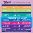 thumbnail image 3 of Equate Options Incontinence Pads for Women, Maximum, Long, 144 Count, 3 of 9