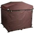 thumbnail image 3 of TRIXIE Deluxe Weatherproof Dog Kennel Sunshade Side Panel, Fits 4x4x4.5-FT Kennel, Burgundy, 3 of 5