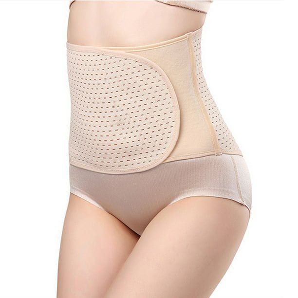 Vientre Abdomen Cinturón posparto Fajas corporales Corsé de cintura ajustable transpirable