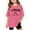 Pink, variant on Girls Tshirts Children England National Day Print Drop Shoulder Round Neck Top Girls Tops White 11-12 Years
