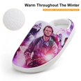 thumbnail image 4 of Ghostbusters Poster Kid's Cotton Slippers Winter Warm Soft Plush Slippers with Rubber Sole Non-Slip Indoor Outdoor Slip on Shoes Fluffy House Slippers For Boys Girls Teen, 4 of 8