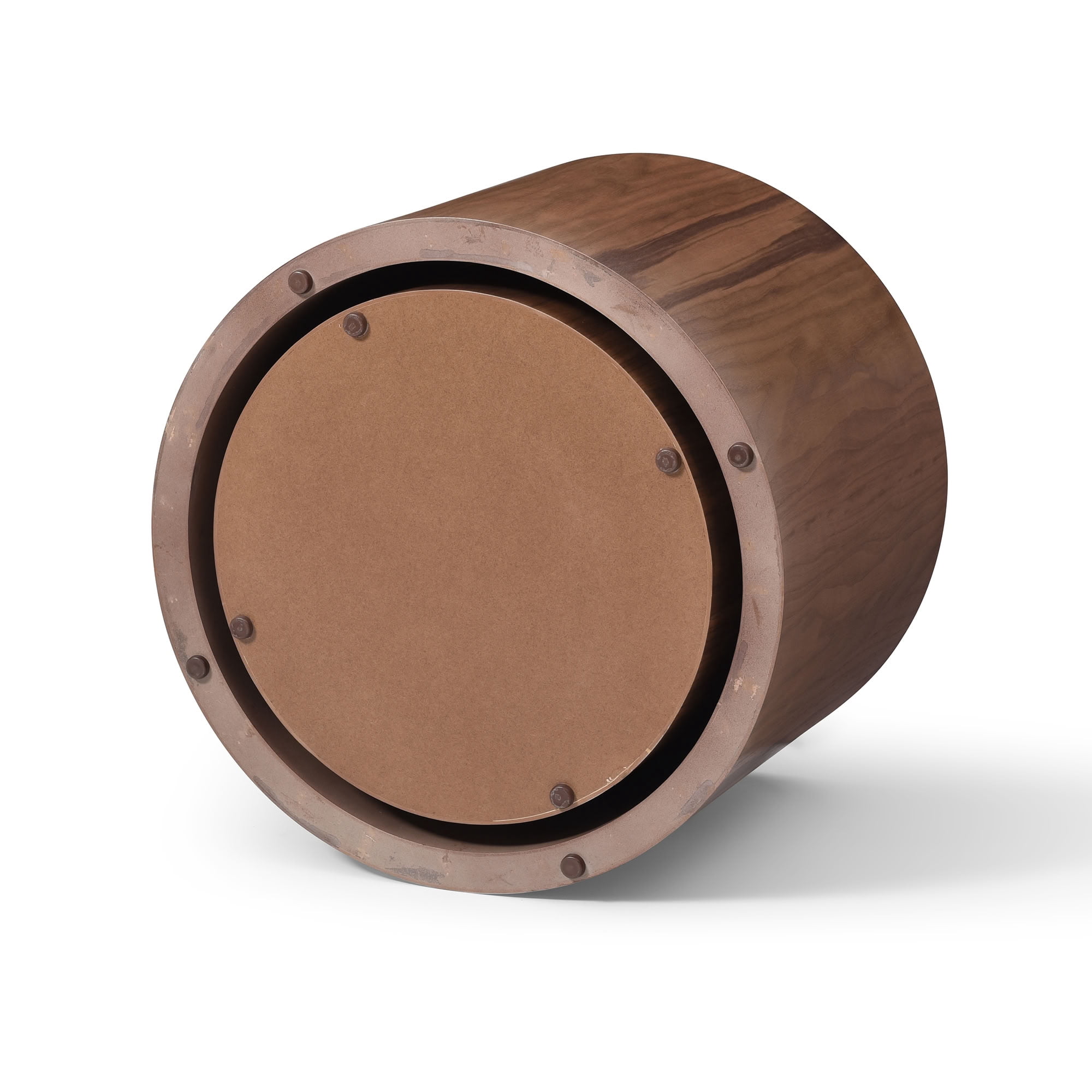 MAYEERTY Nesting Round Coffee Table Set of 2, No Assembly Accent Table for Living Room Bedroom Home Office Small Space