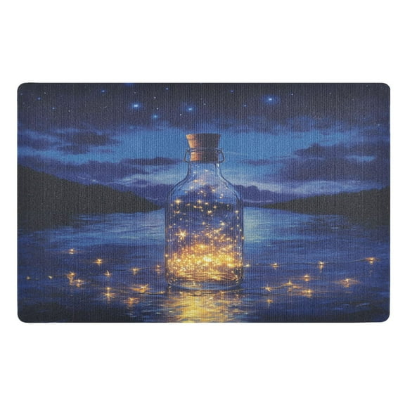 BZSMCE Floor Mats 32x20in Starlight in Bottle Creativity Doormats