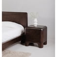 thumbnail image 4 of Moe's Home Collection Rowan Nightstand Dark Brown Wood Nightstands, 4 of 5
