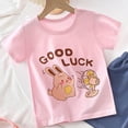 thumbnail image 5 of Ymyiu Toddler Boy Outfits Summer Toddler Kids Baby Boy Summer Clothes Short Sleeve Tops Shorts Outfits 2T 3T (Light Pink,2-3 Years), 5 of 6