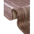 thumbnail image 5 of Unique Loom Soft Border Outdoor Border Rug 10' 8 x 10' 8 Square Brown, 5 of 6