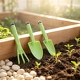 thumbnail image 5 of Aonerit Kids Gardening Tool Set 3 Pack, Plastic Shovel Rake Trowel Kit, Children Beach Sand Digging Toy, Garden Outdoor, 5 of 6