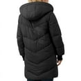 thumbnail image 3 of SCY Womens Winter Warm Coats Sherpa Fleece Lined Long Hooded Puffer Jacket, 3 of 4
