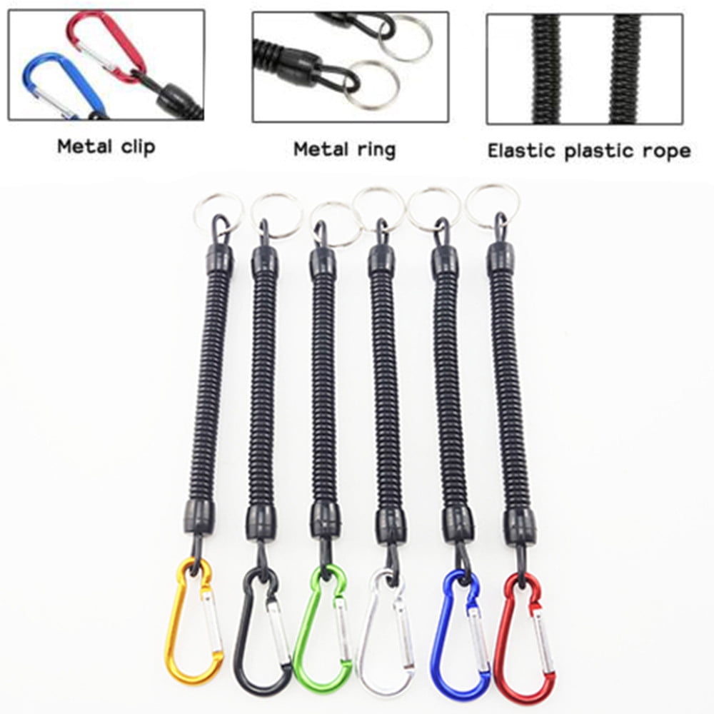 2pcs Fish Missed Rope Pole Rod Protector Elastic Line Fishing Tackle