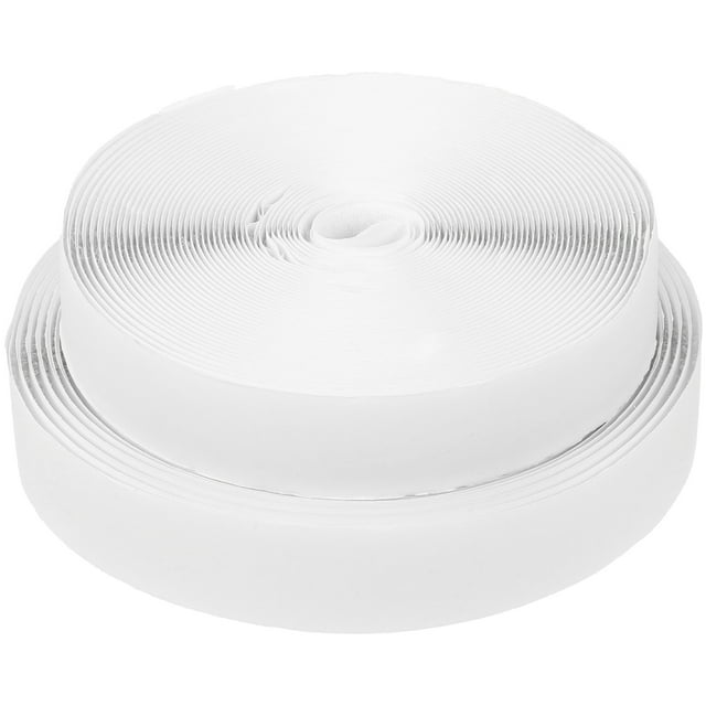 2 Rolls Double Sided Sticky Strip Hook and Loop Tape, Self Sticky Adhesive Strips Fastener