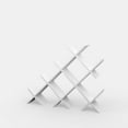 thumbnail image 6 of Ada Home Decor 8 Tier Tree-Shape Open Shelf Bookcase, White, 6 of 7