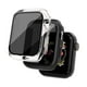 thumbnail image 1 of wonima02 2 Pack Privacy Case for Apple Watch Screen Protector, Anti-Spy Tempered Glass Film Apple Watch Cover Hard PC Case Bumper for iWatch Series 6/5/4/SE 2ND GEN - Black/Clear 44mm, 1 of 1