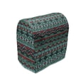 thumbnail image 1 of Tribal Stand Mixer Cover, Hand Drawn Design Geometric Pattern with Sharp Shapes and Stripes, Kitchen Appliance Organizer Bag Cover with Pockets, 5 Quarts, Red Blue Teal, by Ambesonne, 1 of 4