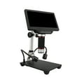 thumbnail image 4 of Riwcyla 7,inch LCD Screen Video Microscope with 32GB TF 1200X Microscope and Telescope 1080P with IR Remote, Adjustable Metal Stand & Support USBHD Output & Control for Electronics Industry J, 4 of 6