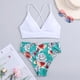 thumbnail image 3 of Bikini con estilo para mujer con almohadilla en el pecho sin soporte de acero Correa cómoda Traje de baño dividido Conjunto de dos piezas para la playa OAVQHLG3B Store  lin121212, 3 of 3