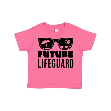 

Inktastic Future Lifeguard- Sunglasses Gift Toddler Boy or Toddler Girl T-Shirt