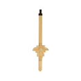 thumbnail image 1 of Cuckoo Clock Pendulum hand carved, 1 of 1