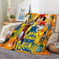 thumbnail image 1 of Baokemeng Flannel Blanket, Cartoon Blanket, Super Soft Blanket, 3D Printing, Suitable For Sofa And Living Room-SinKeeU, 1 of 2
