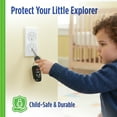 thumbnail image 6 of Baby Buddy Child Safety Outlet Plug Covers, Keep Fingers, Utensils Out of Outlets, Clear Plastic, 24 Count, 6 of 7