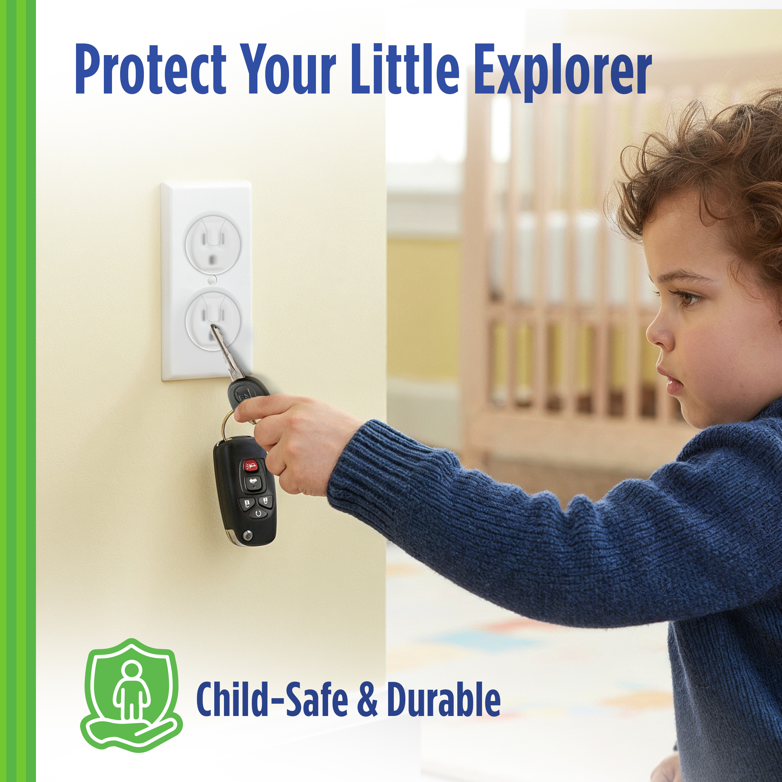 Baby Buddy Clear Plastic Outlet Plug Covers 24 Pack photo 6