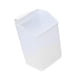 thumbnail image 2 of Organizador de gabinete sin taladrar Caja organizadora colgante sobre la puerta del gabinete blanco esmerilado, 2 of 9