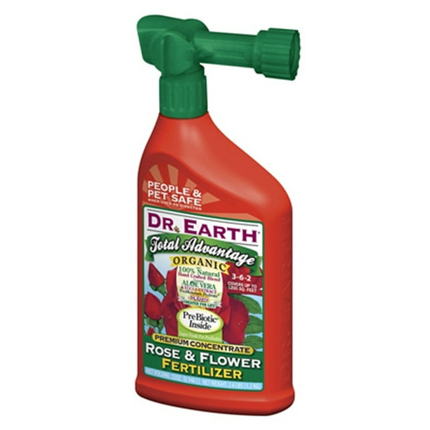 Dr. Earth 1016 Total Advantage Rose & Flower Fertilizer, 32 Oz