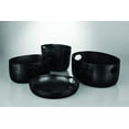 thumbnail image 2 of American Metalcraft ATHB16 Hammered Aluminum Beverage Tray, Black, 16-Inch Diameter, 2 of 2