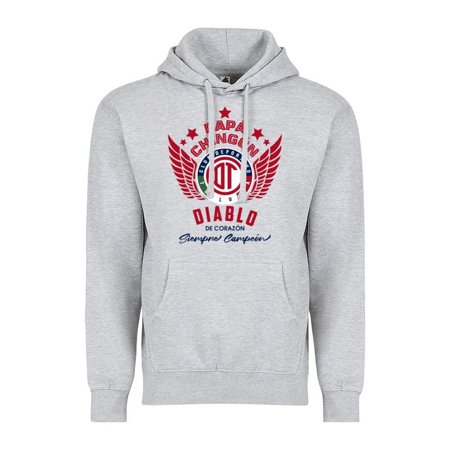 Papá Chingón Toluca Adult Pullover Hoodie- Soccer Fan Apparel - Large
