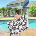 thumbnail image 7 of Yibo Cheetah Print Leopard, Bath Towel, Thin Lightweight Multipurpose Women Pool Bath Towel for Yoga Swim Spa, 7 of 7