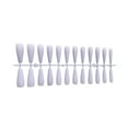 thumbnail image 4 of False Nail Tips Shiny Color Color Reusable Super Super Coffin Manicure Tools Press Lady Detachable DIY Accessories Artificial Fingernails Light Purple, 4 of 7