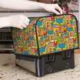 thumbnail image 7 of Honeii America Symbols Print 4 slice Toaster Cover, Two Slice Toaster Dust-proof Cover For Kitchen Small Appliance and Fingerprint Protection, 7 of 7