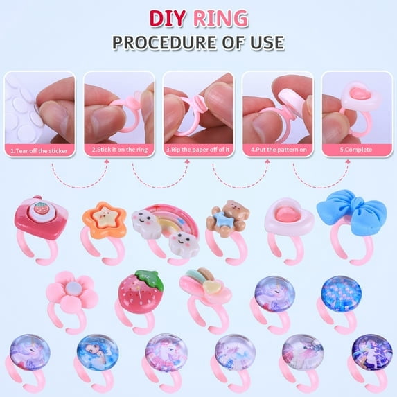 Unicorn Jewelry Activity Kit Clay Beads Bracelet Making 3200 Pieces