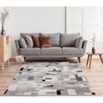 thumbnail image 2 of MDA Home Impression 8'x11' Abstract Traditional Fabric Area Rug in Cream/Gray, 2 of 5